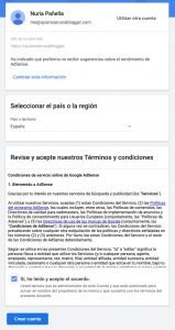 registrarse adsense